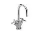 Dornbracht-TARA.-Waschtisch-Einlochbatterie-mit Ablaufgarnitur-Ausladung 135mm-platin, 22512892-08 Galeriebild 2